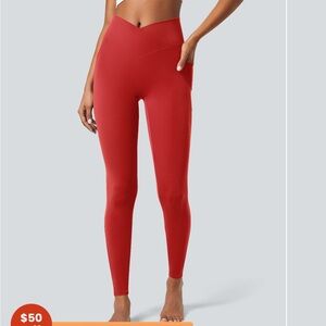 HALARA Crossover High-Waisted Leggings